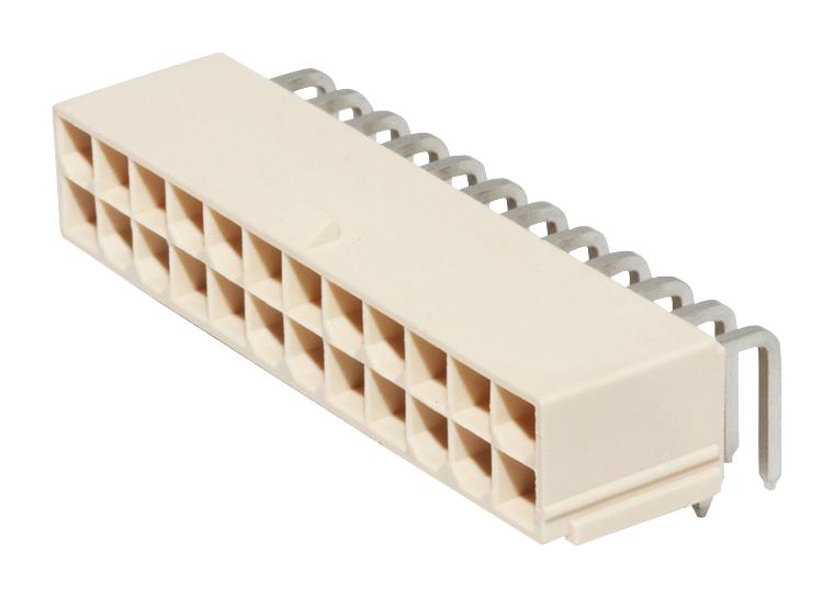 Molex / Partner Stock 87427-2402 Conn, R/a Header, 24Pos, 2Row, 4.2Mm