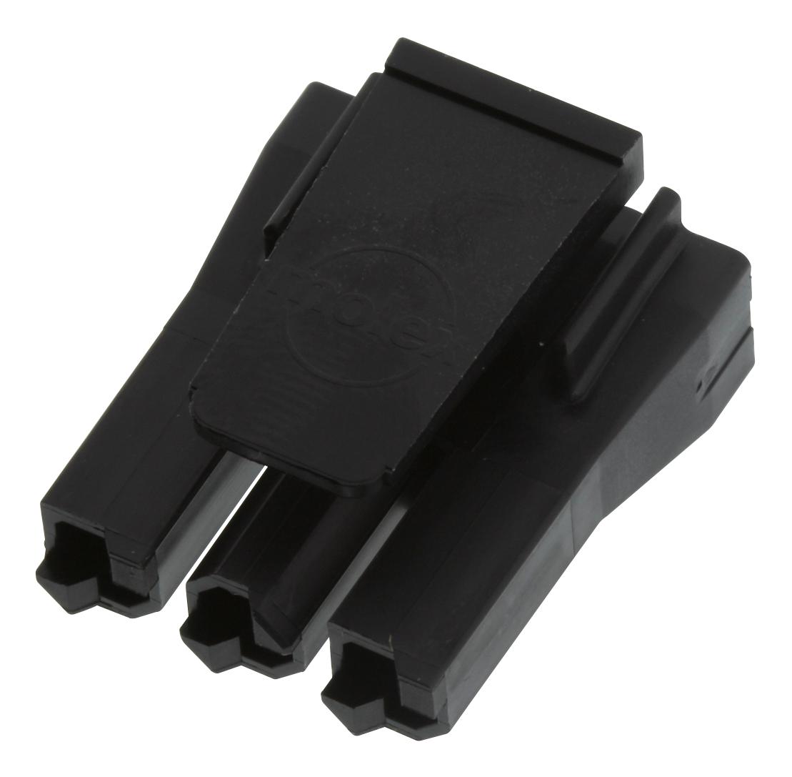 Molex 172672-2003 Connector Housing, Rcpt, 3Pos, 7.5Mm