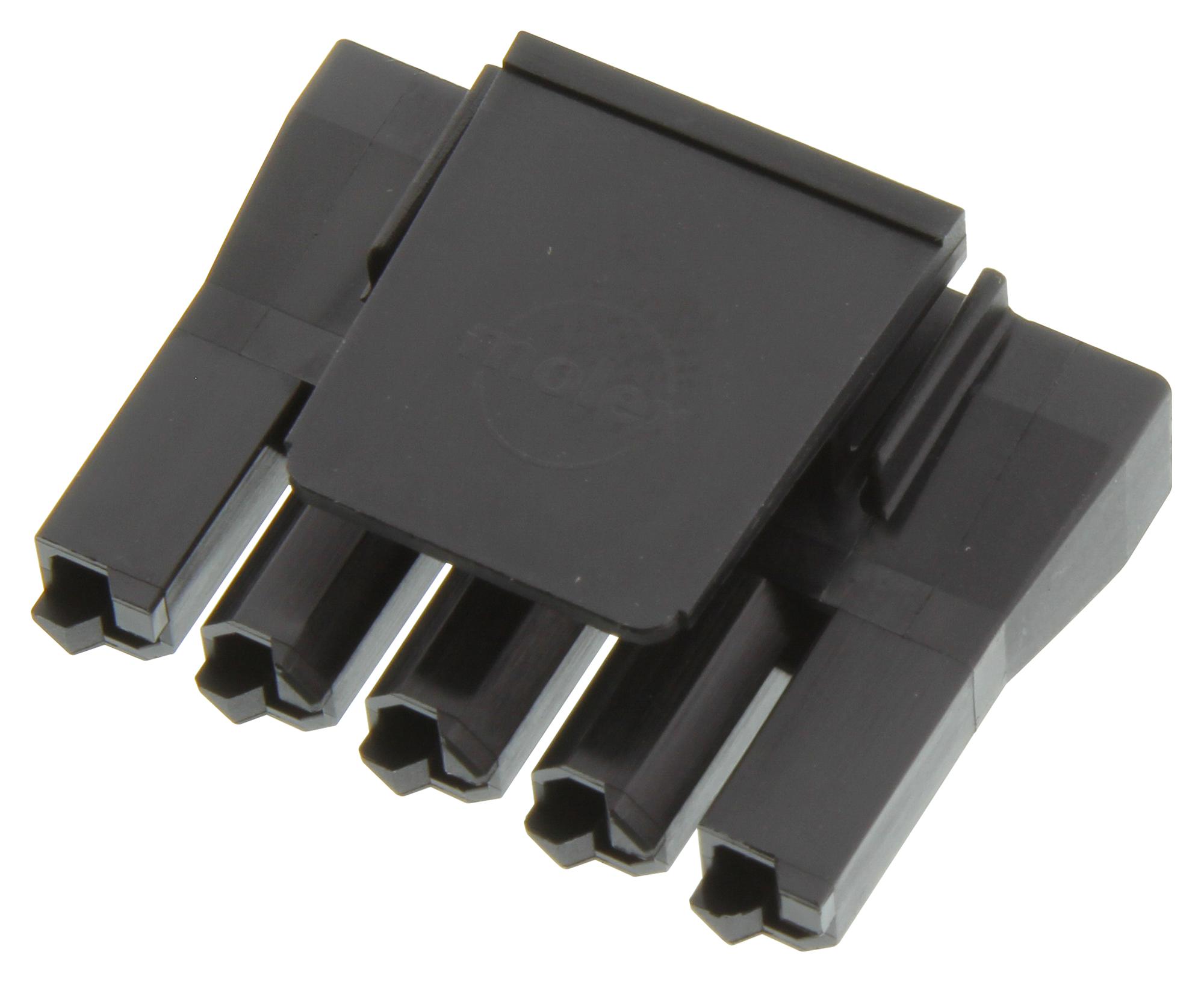 Molex 172672-2005 Connector Housing, Rcpt, 5Pos, 7.5Mm