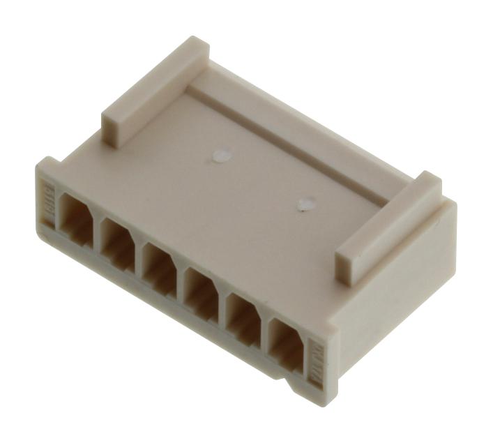 Molex / Partner Stock 51191-0600 Connector Housing, Rcpt, 6Pos, 2.5Mm