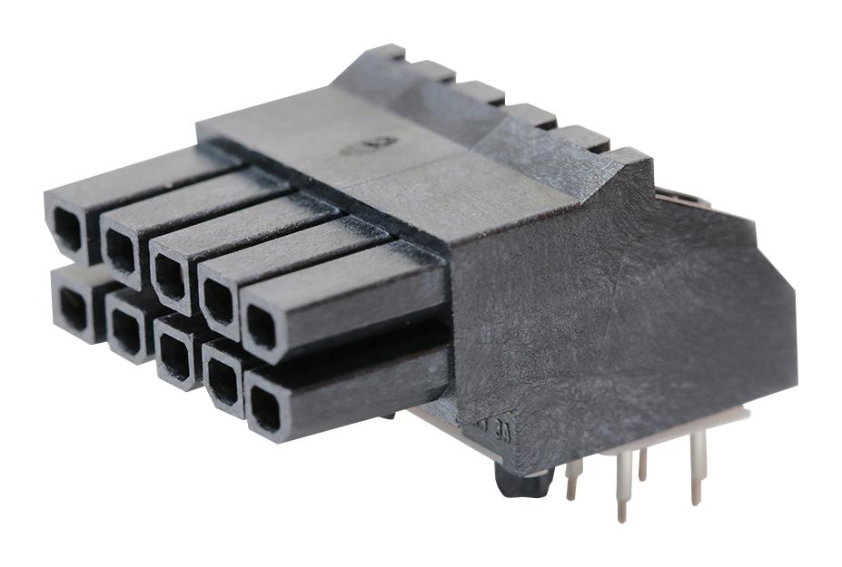 Molex 44764-1001 Connector, Rcpt, 10Pos, 2Row, 3Mm