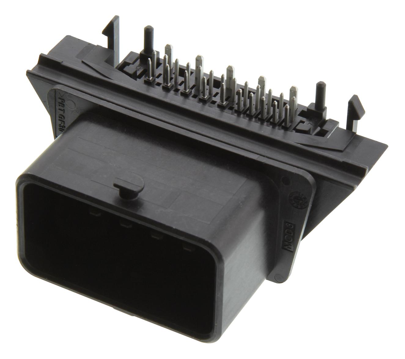 Molex 47745-0100 Automotive Conn, Right Angle Plug, 28Pos