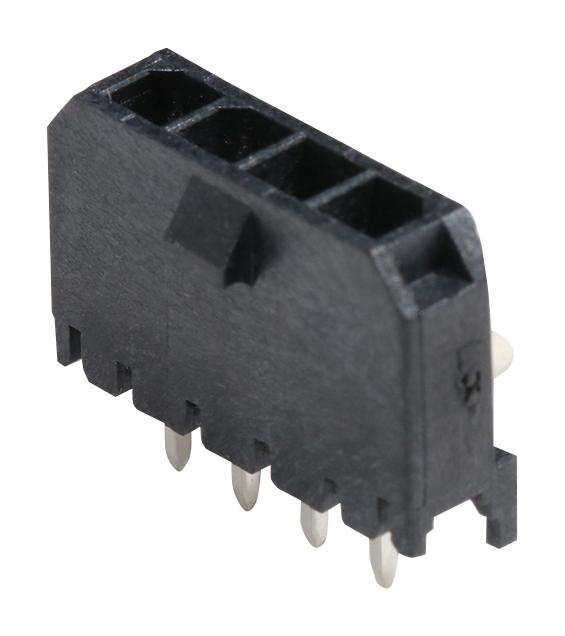 Molex 43650-0428 Wtb Connector, Header, 4Pos, 1Row, 3Mm