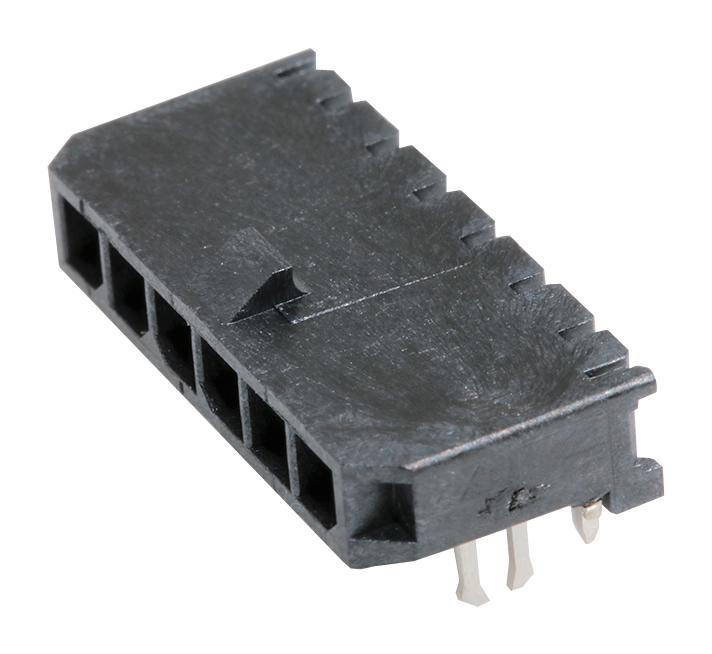 Molex 43650-0603 Wtb Connector, Header, 6Pos, 1Row, 3Mm