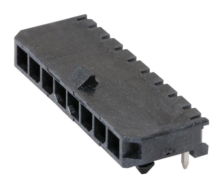 Molex 43650-0801 Wtb Connector, Header, 8Pos, 1Row, 3Mm