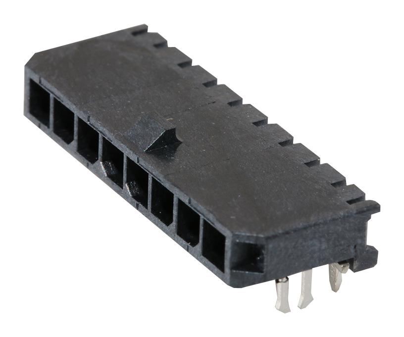 Molex 43650-0804 Wtb Connector, Header, 8Pos, 1Row, 3Mm