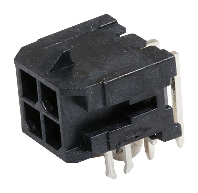 Molex 43045-0423 Wtb Connector, Header, 4Pos, 2Row, 3Mm