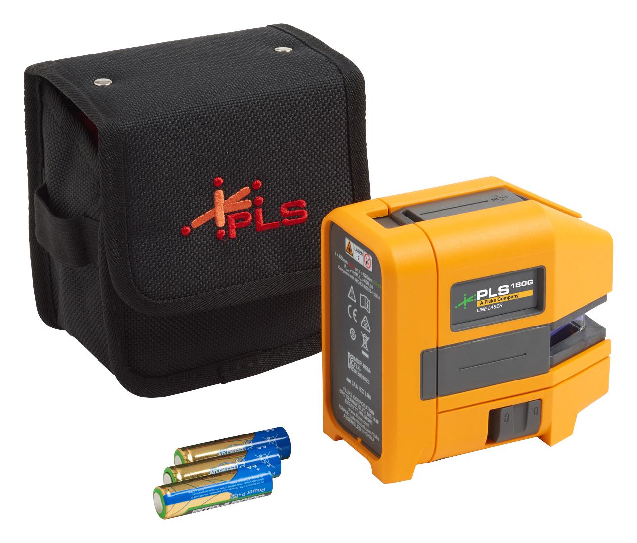 Fluke Fluke Pls 180G Z Cross Line Green Laser Bare Tool, 50Ft