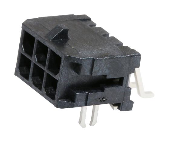 Molex 43045-0607 Connector, Header, 6Pos, 2Row, 3Mm