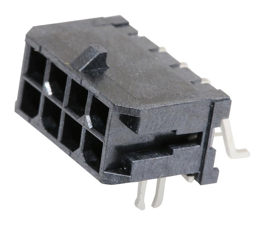 Molex 43045-0808 Wtb Conn, Header, 8Pos, 2Row, 3Mm