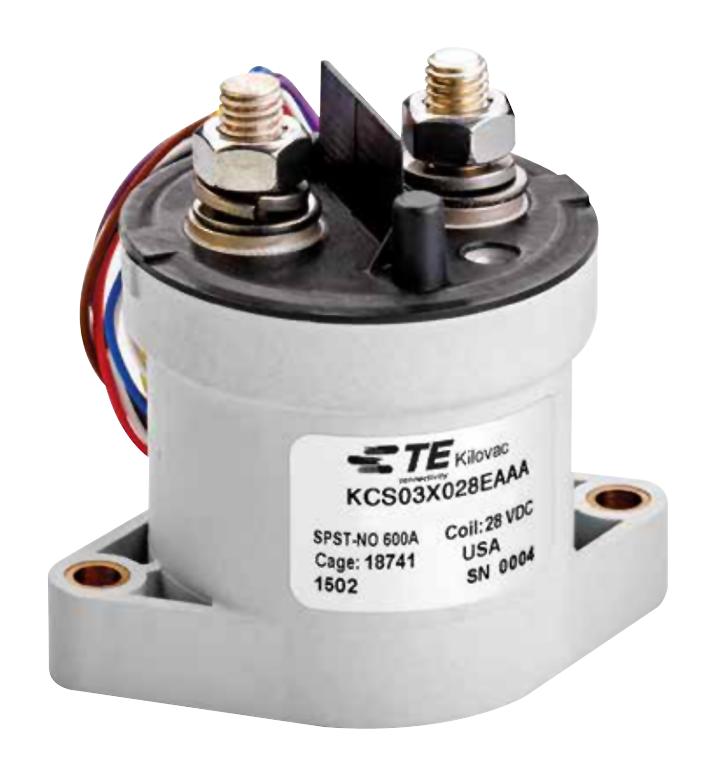 Kilovac - Te Connectivity Kcs03X024Eaaa Contactor, Spst-No, 24V, Panel