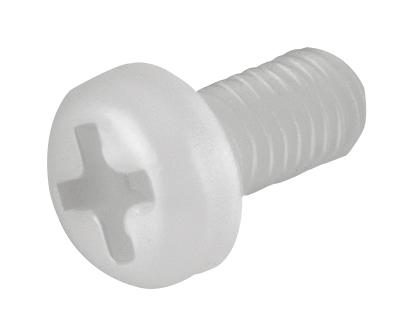 Wurth Elektronik 97790503111 Plastic Screw, Pan Head Slotted, M3, 5Mm