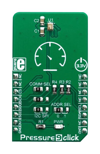 Mikroelektronika Mikroe-3441 Pressure 9 Click Board