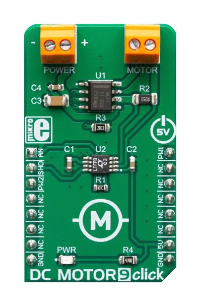 Mikroelektronika Mikroe-3416 Dc Motor 9 Click Board