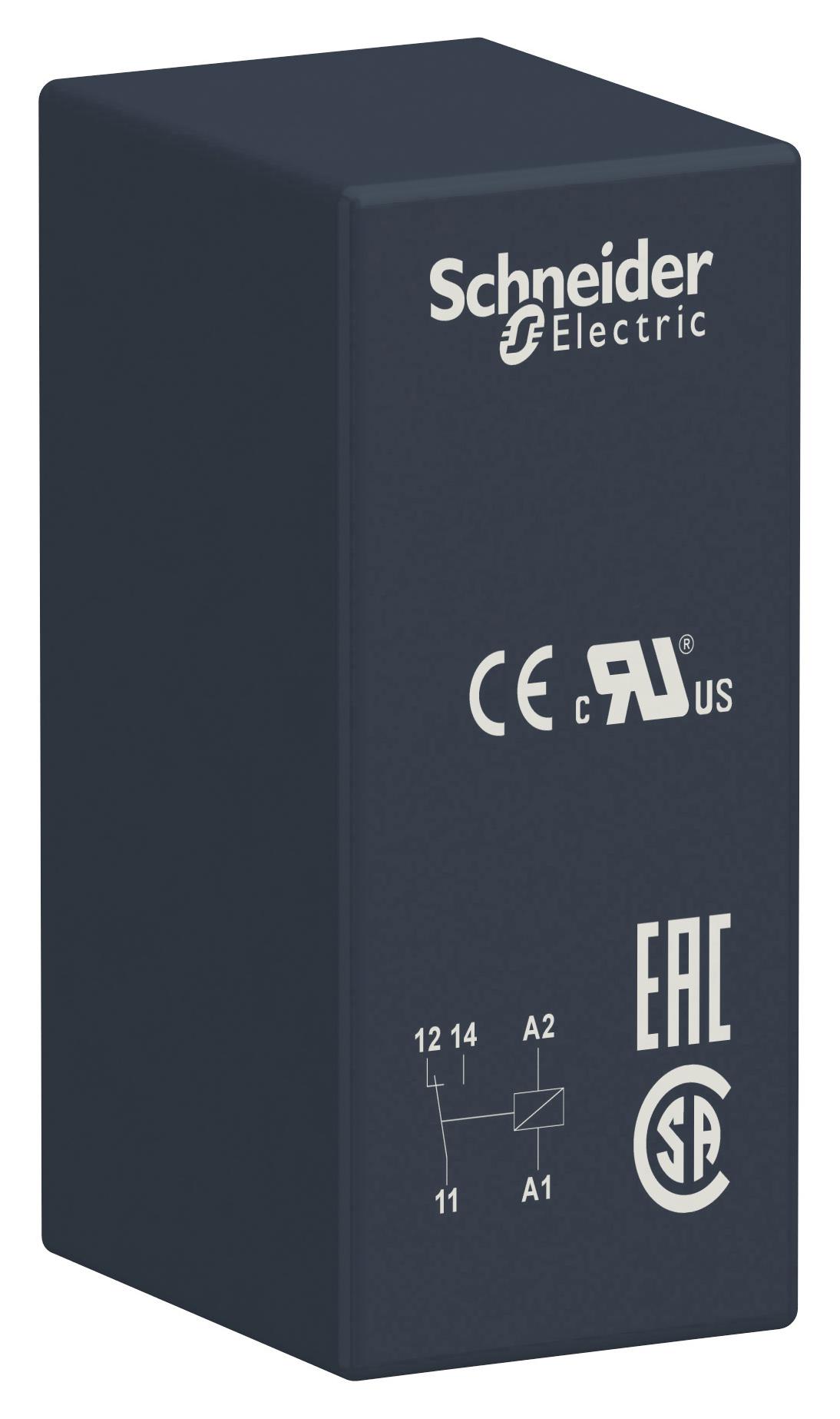 Schneider Electric Rsb1A120E7 Power Relay, Spdt, 12A, 250Vac