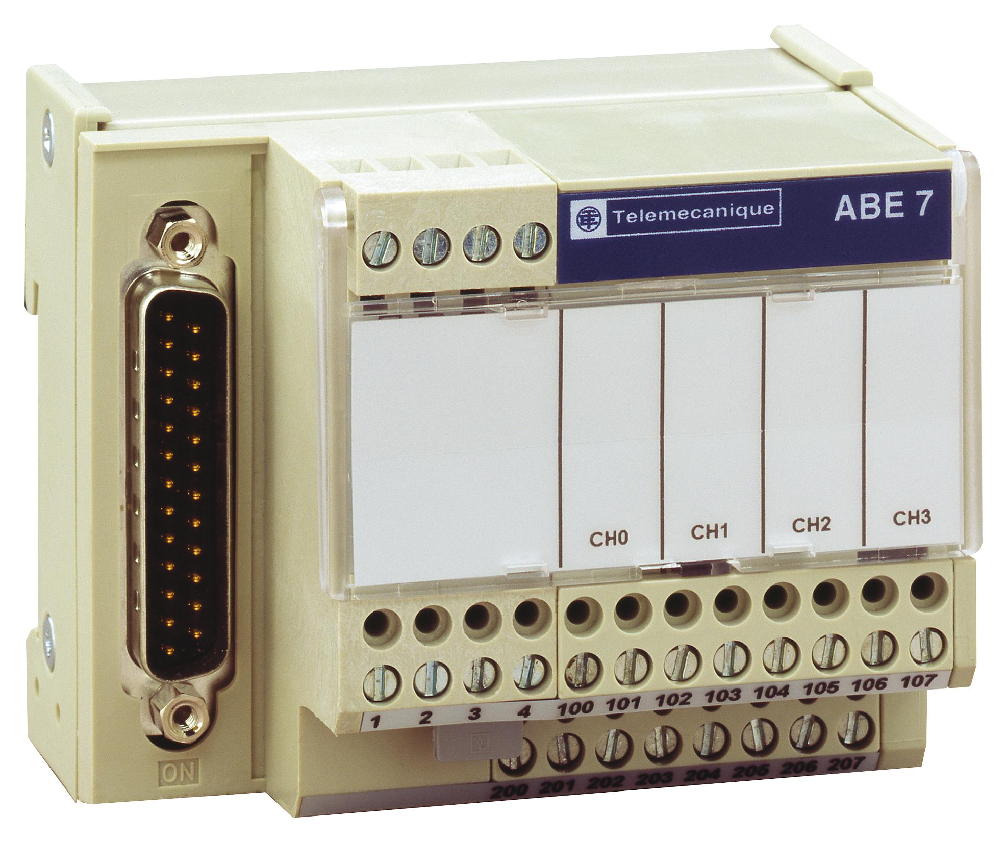 Schneider Electric Abe7Cpa410 Connection Sub Base, 4 Ch