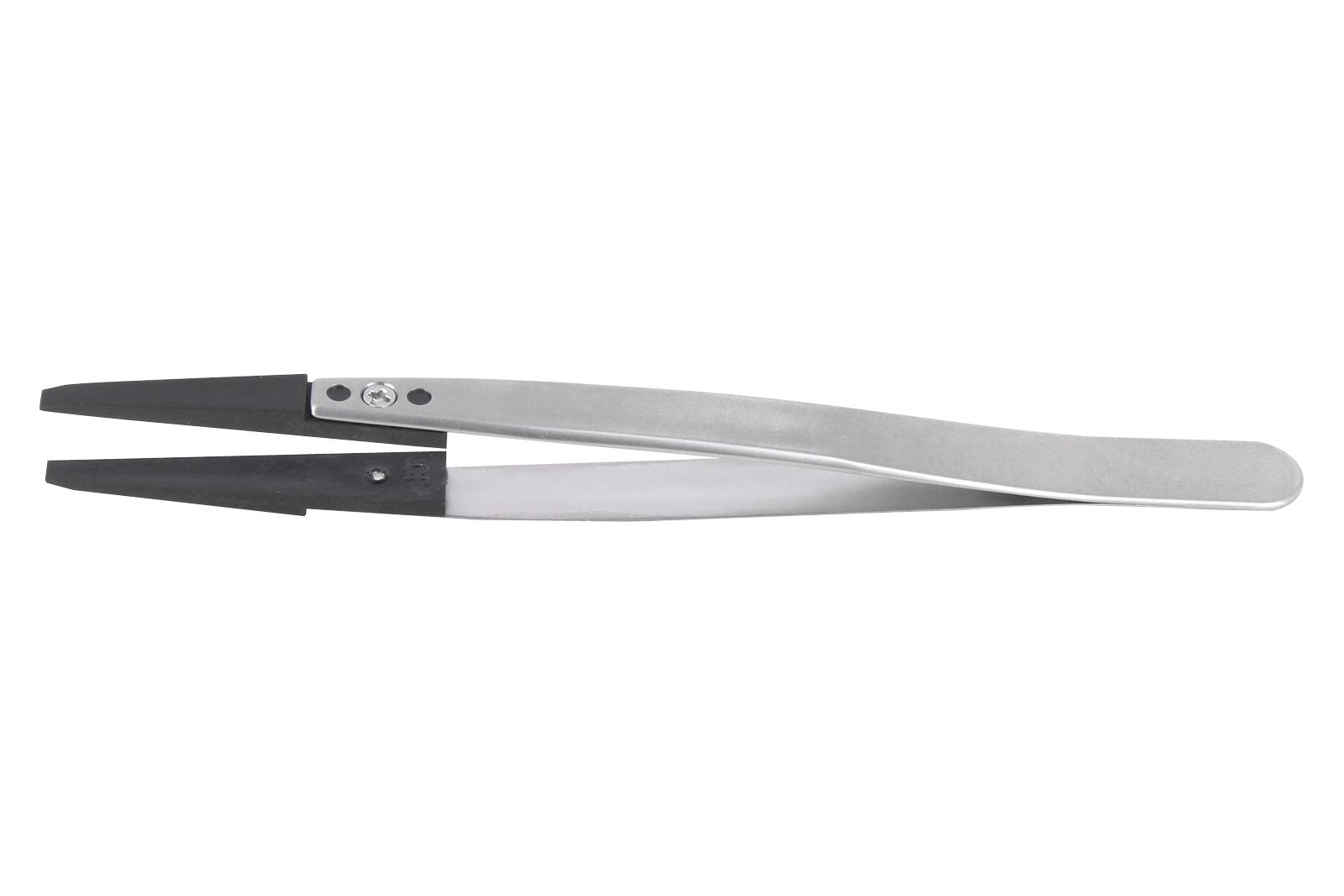 Ideal-Tek 272Cfr.sa.1 Tweezer, Straight/flat, 130Mm