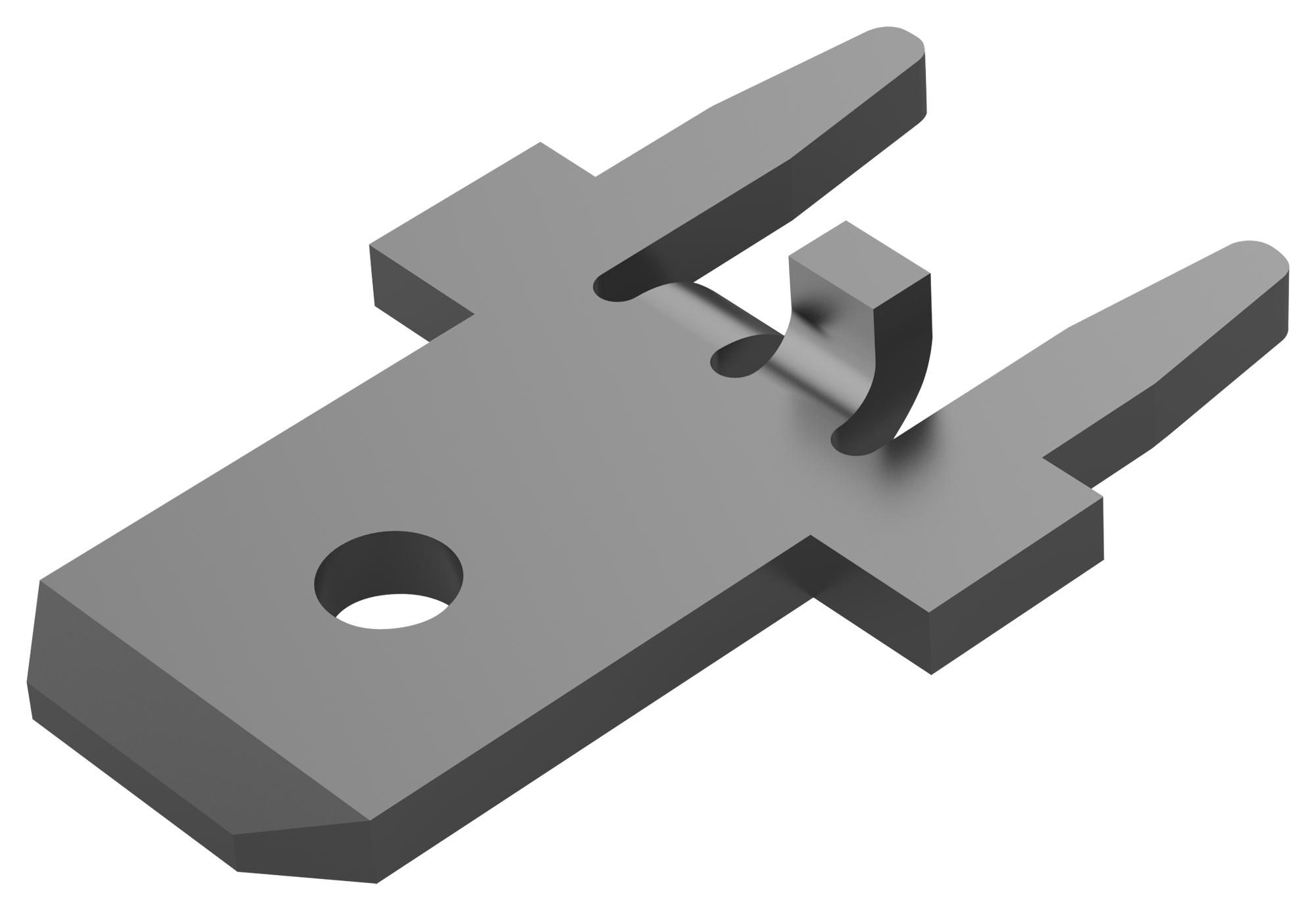 Te Connectivity / Partner Stock 1217133-1 Pcb Terminal, Tab, 4.75Mm X 0.81Mm