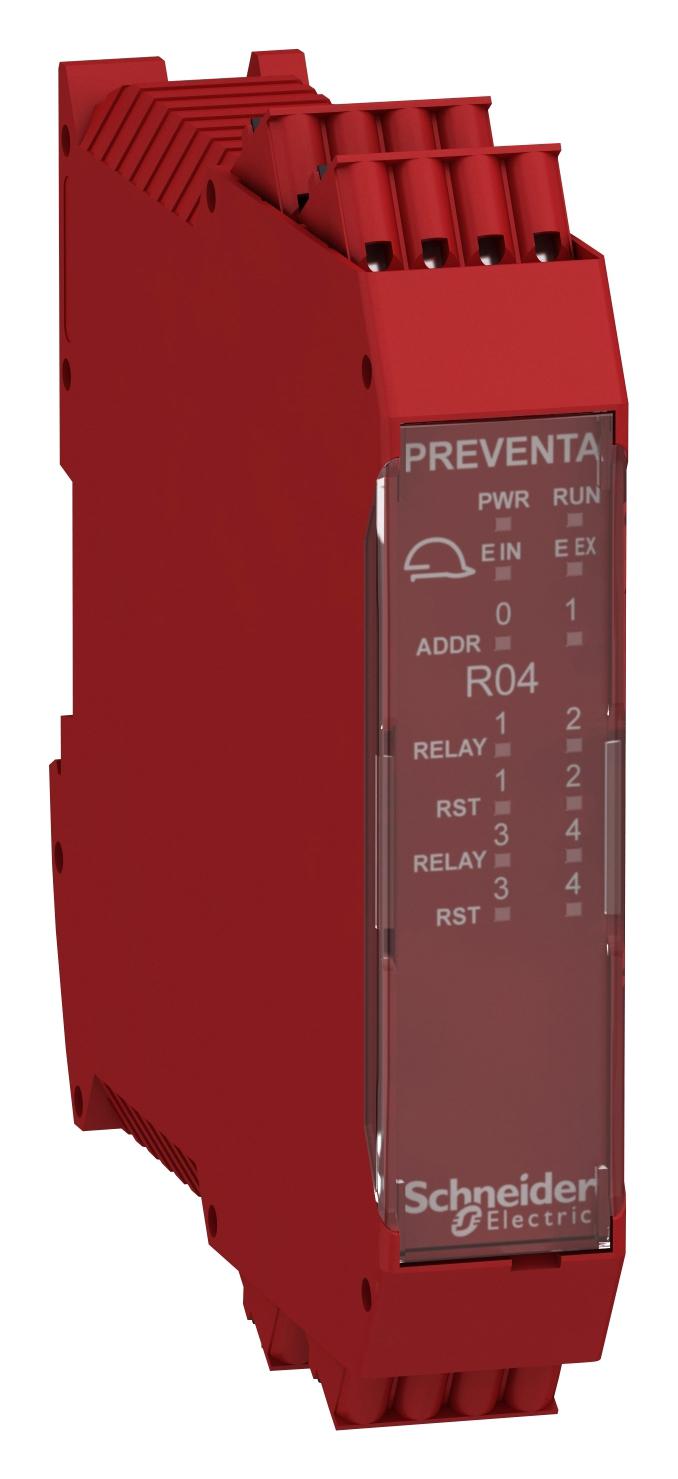 Schneider Electric Xpsmcmro0004G Relay Output Module, 4 O/p, Screw