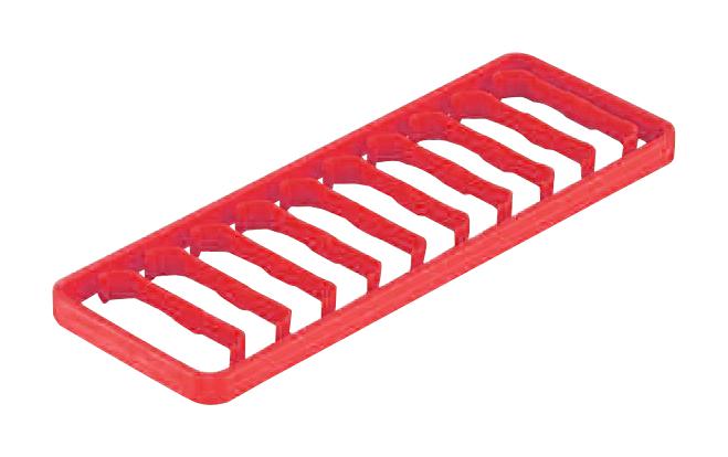 Harting 09100009901 Coding Clip, Size 1A, Polyamide, Red