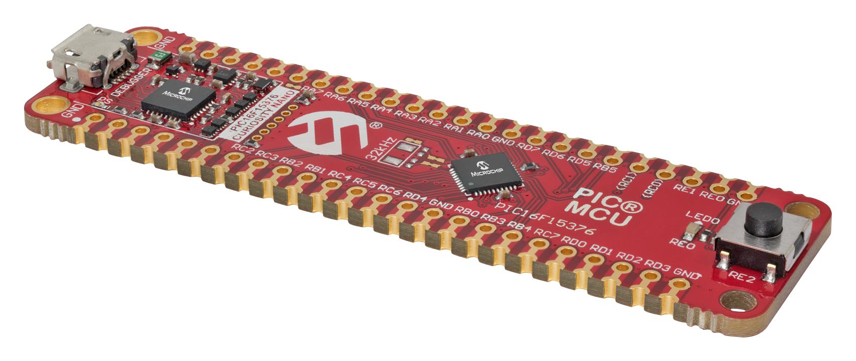 Microchip Dm164148 Curiosity Nano Eval Board, 8-Bit Pic Mcu