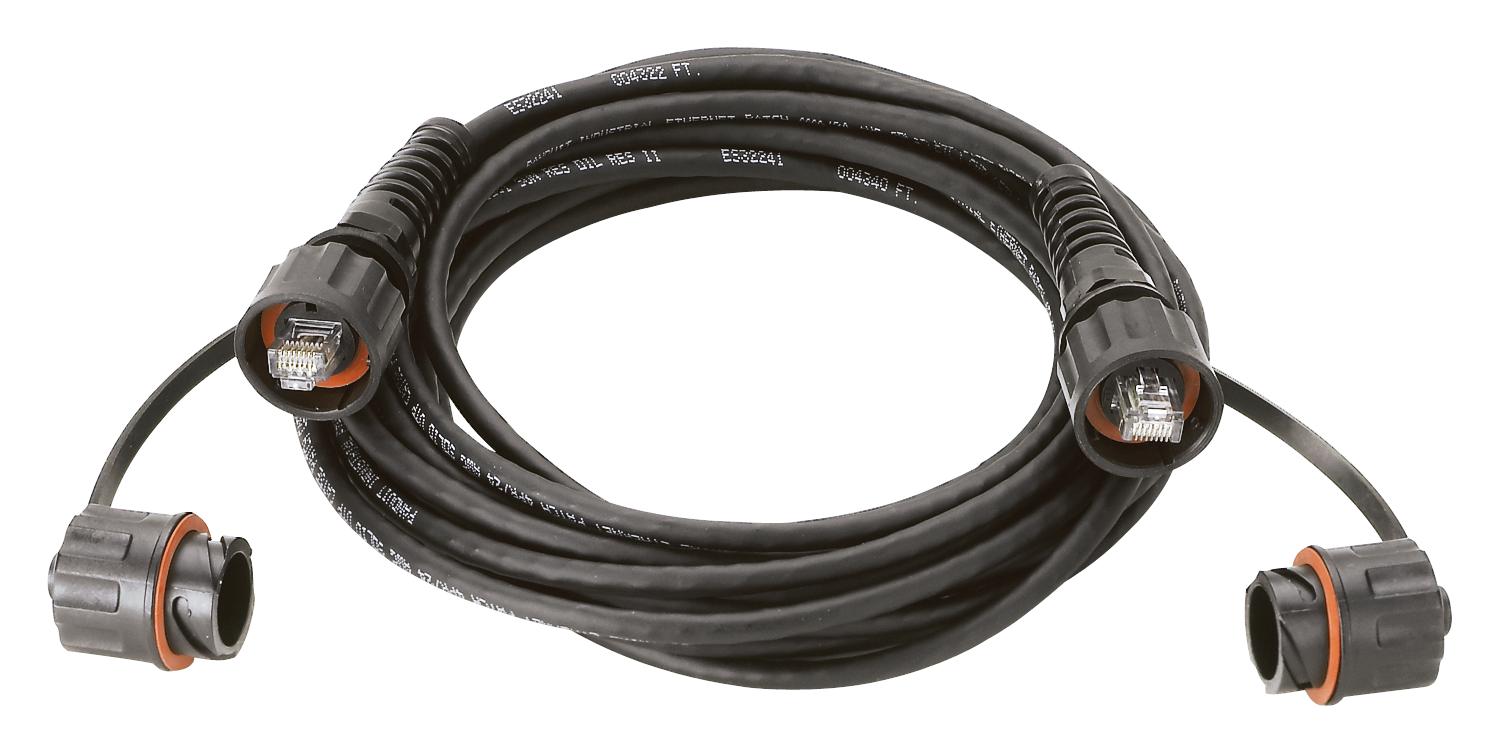 Panduit Iutp6X5Mbl Patch Cord, Rj45 Plug-Plug, Black, 5M