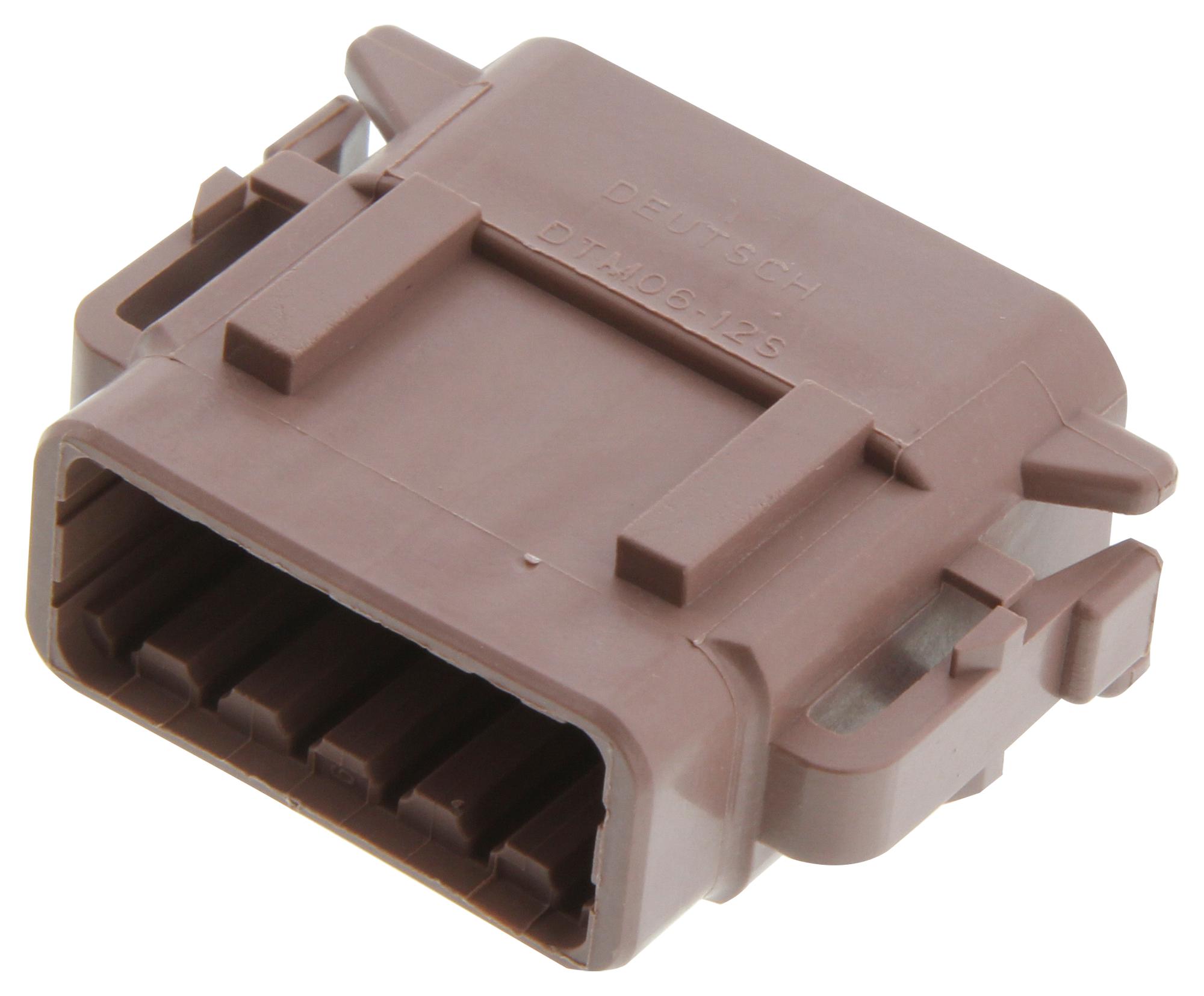 Deutsch - Te Connectivity Dtm06-12Sd Automotive Housing, Plug, 12Pos, 7.5A