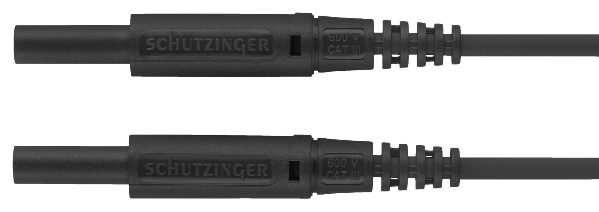 Schutzinger Msfk A301 / 0.5 / 50 / Sw Test Lead, 2Mm Banana Plug, 500Mm