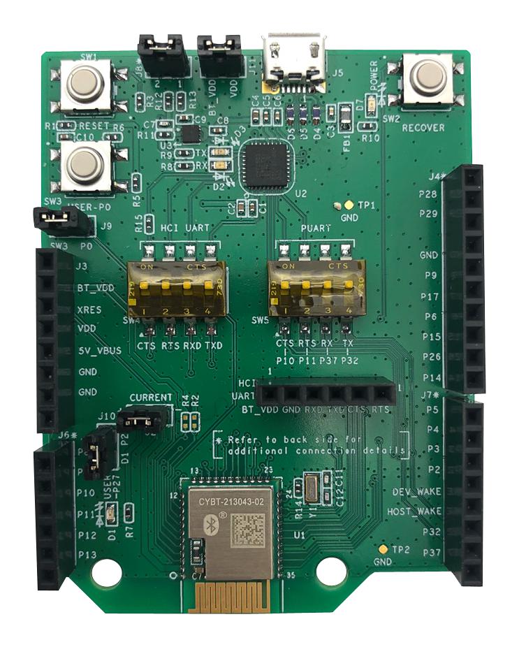 Infineon Cybt-213043-Eval Ez-Bt Module Arduino Evaluation Board