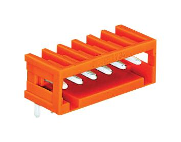 Wago 734-268 Terminal Block, Header, 8Way, Th R/a