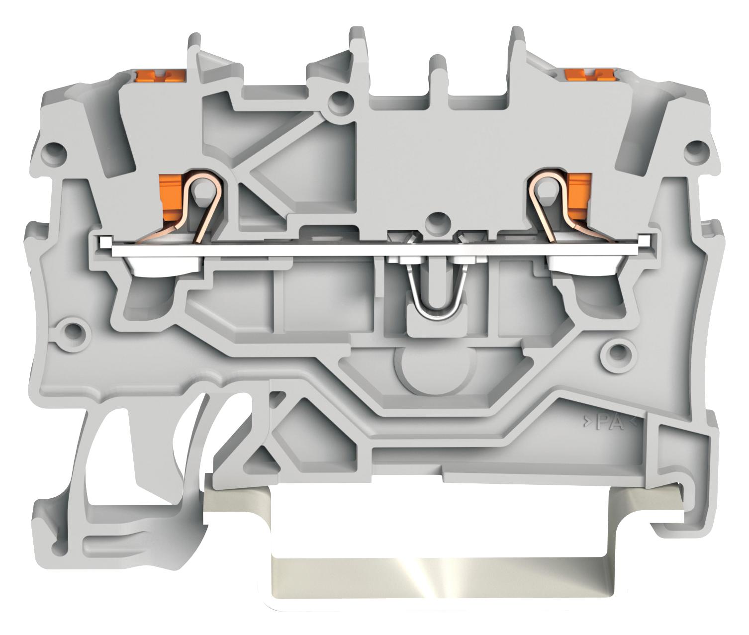 Wago 2201-1201 2-Conductor Through Terminal Block