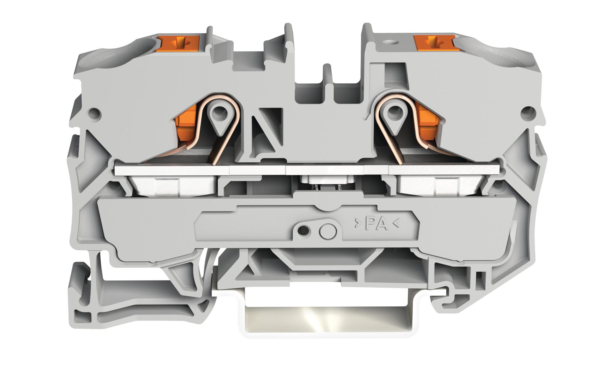 Wago 2210-1201 2-Conductor Through Terminal Block