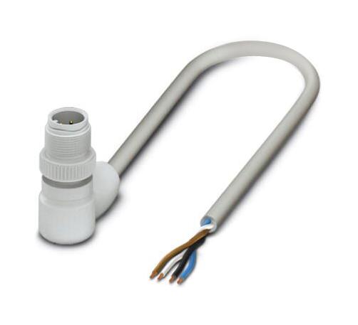 Phoenix Contact 1404008 Sensor Cord, 4Pos M12 Plug-Free End, 5M