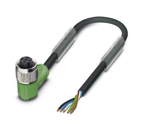 Phoenix Contact 1415689 Sensor Cord, 5P M12 Rcpt-Free End, 10M