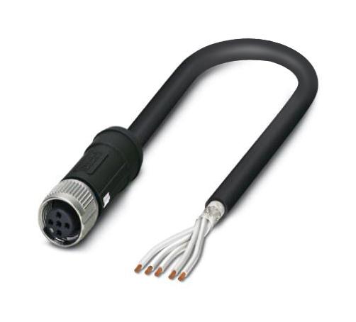 Phoenix Contact 1407331 Sensor Cord, 5P M12 Rcpt-Free End, 2M