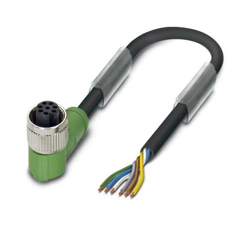 Phoenix Contact 1407820 Sensor Cord, 6P M12 Rcpt-Free End,5M