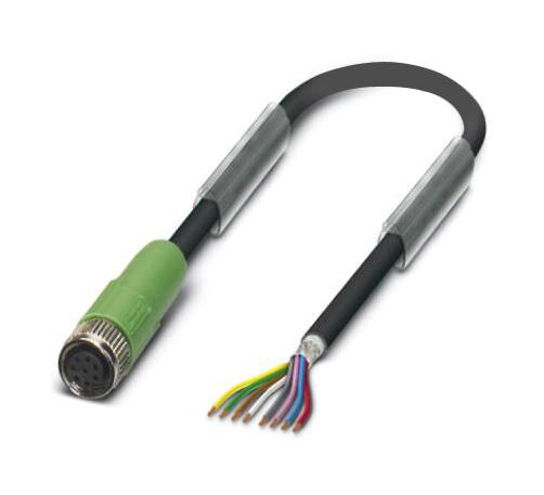 Phoenix Contact 1404150 Sensor Cord, 8P M8 Rcpt-Free End, 10M