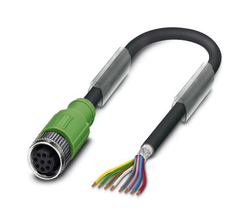 Phoenix Contact 1520343 Sensor Cord, 8P M12 Rcpt-Free End, 30M