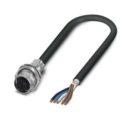 Phoenix Contact 1419331 Sensor Cord, 5P M12 Rcpt-Free End, 2M