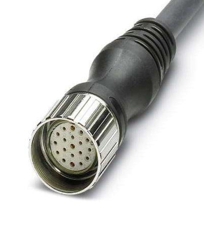 Phoenix Contact 1684069 Sensor Cord, 19P M23 Rcpt-Free End, 10M