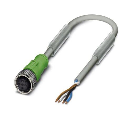 Phoenix Contact 1567322 Sensor Cord, 4P M12 Rcpt-Free End, 5M