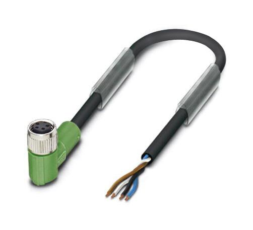 Phoenix Contact 1403254 Sensor Cord, 4P M8 Rcpt-Free End, 5M