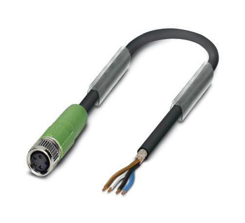 Phoenix Contact 1521931 Sensor Cord, 4P M8 Rcpt-Free End, 5M