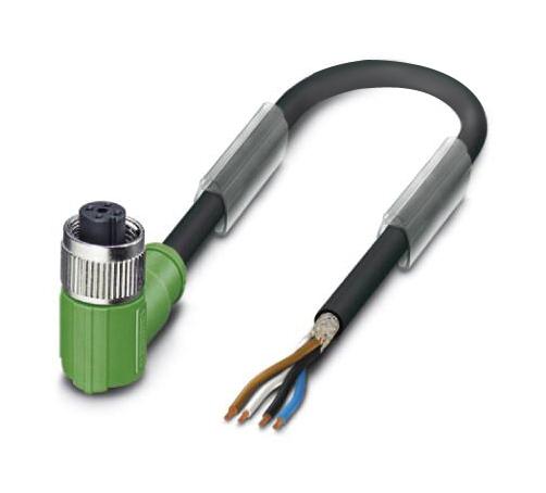 Phoenix Contact 1682922 Sensor Cord, 4P M12 Rcpt-Free End, 5M