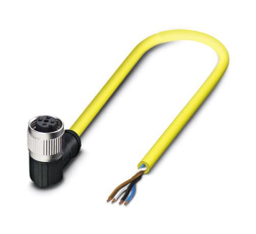 Phoenix Contact 1406248 Sensor Cord, 4P M12 Rcpt-Free End, 10M