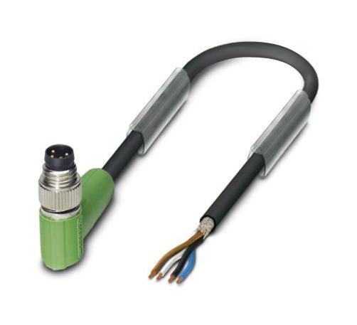 Phoenix Contact 1521889 Sensor Cord, 4P M8 Plug-Free End, 5M