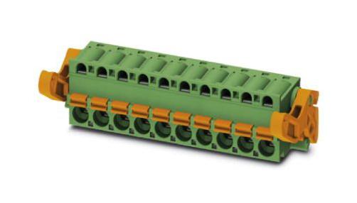 Phoenix Contact 1810968 Terminal Block, Pluggable, 19Way, Green