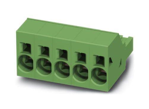 Phoenix Contact 1711310 Terminal Block, Pluggable, 7Way, Grn