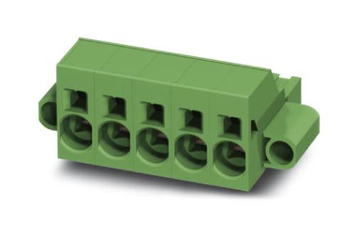 Phoenix Contact 1711394 Terminal Block, Pluggable, 4Way, Grn