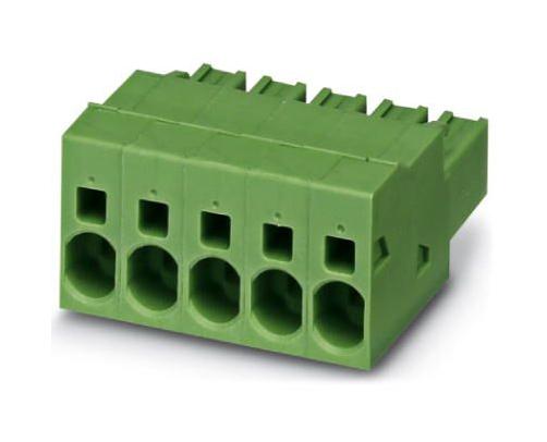 Phoenix Contact 1729603 Terminal Block, Pluggable, 4Way, Blu/gry